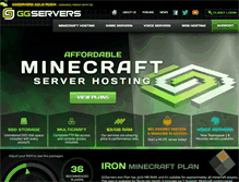 Tablet Screenshot of ggservers.com